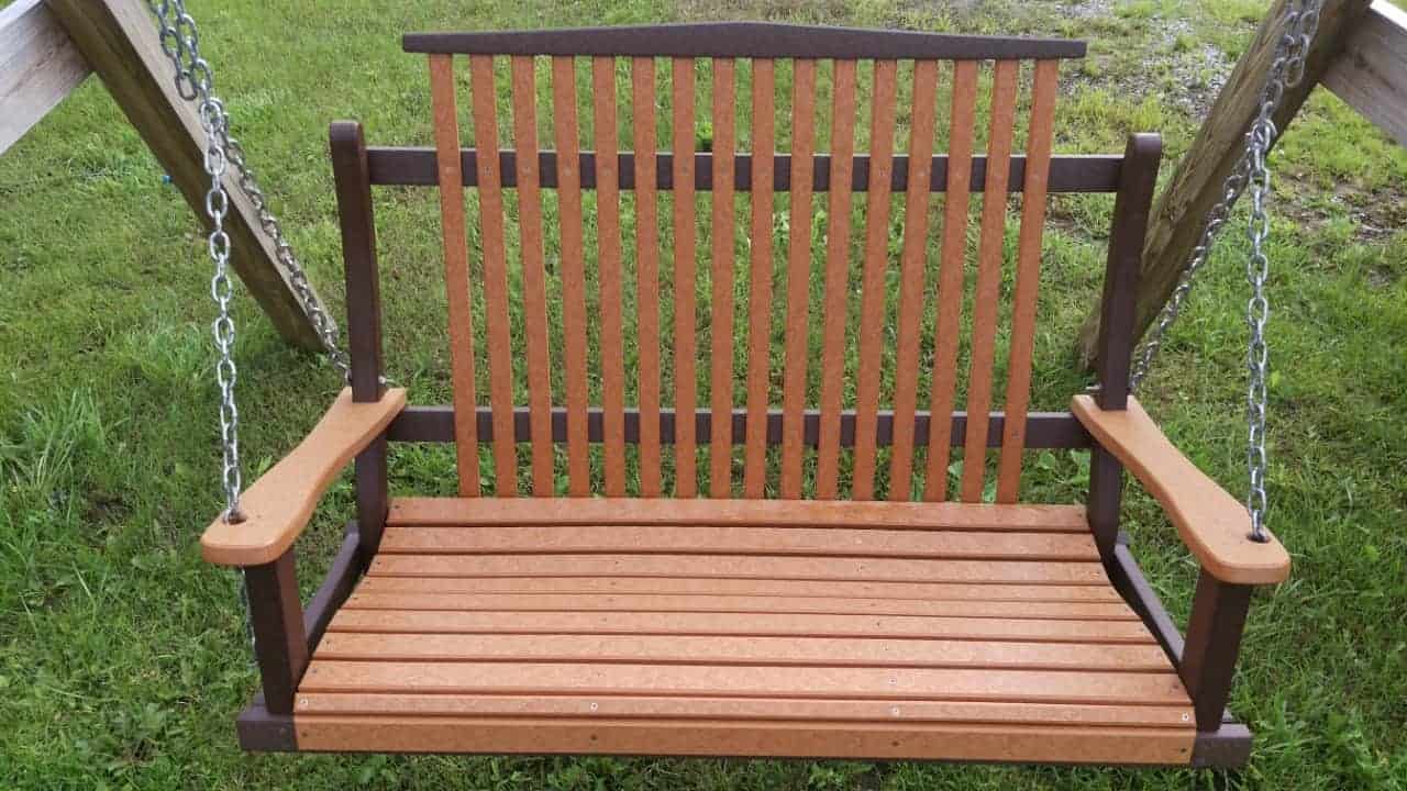 Mission Style Porch Swing - Martin Sales and Service